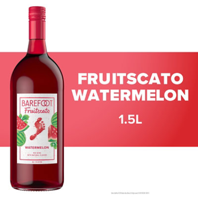 Barefoot Fruitscato Moscato Wine Watermelon - 1.5 Liter - Image 1