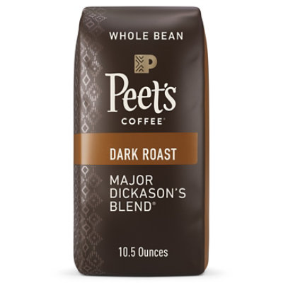 Peet's Coffee Major Dickasons Blend Dark Roast Whole Bean Coffee Bag - 10.5 Oz - Image 1