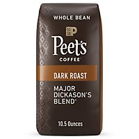 Peet's Coffee Major Dickasons Blend Dark Roast Whole Bean Coffee Bag - 10.5 Oz - Image 1