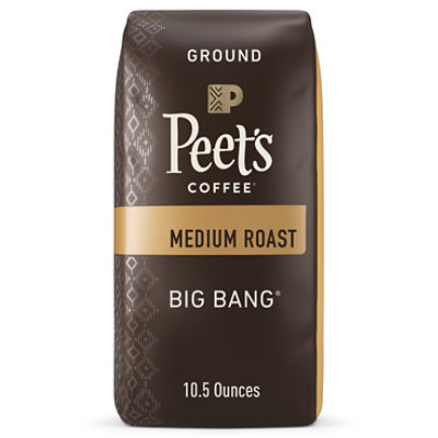 Peet's Coffee Big Bang Medium Roast Ground Coffee Bag - 10.5 Oz - Image 1