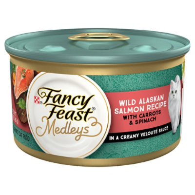 Purina Fancy Feast Medleys Wild Alaskan Salmon Cat Food - 3 Oz