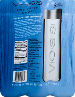 Voss Water Still PET Bottle - 6-850 Ml - Image 6
