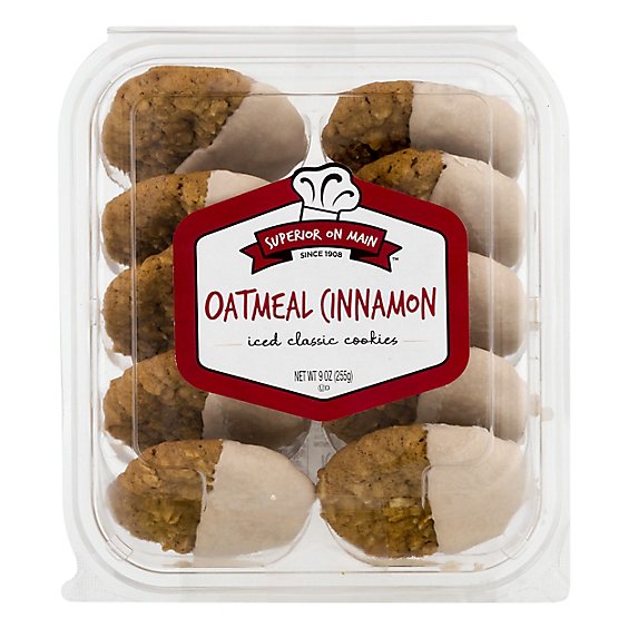Superior On Main Oatmeal Cinnamon Cookies - 9 Oz