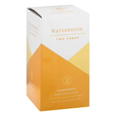 Waterbrook Two Ponds Chardonnay Wine - 3 Liter