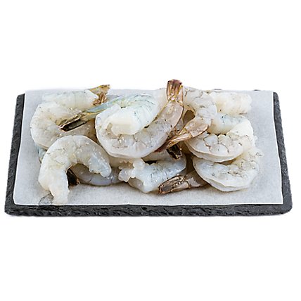 Shrimp Raw 16-20 Ct / USDA Choice Beef Top Loin NY Strip Boneless Halfcut Service Case - 1.75 Lb - Image 1