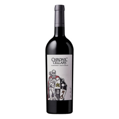 Chronic Cellars Sir Real Cabernet Wine - 750 Ml - Image 1