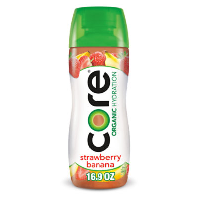 Core Organic Hydration Strawberry Banana Fruit Infused Beverage - 16.9 Fl. Oz.