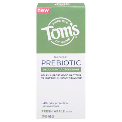 Toms Prebiotic Fresh Apple Deodorant - 2.1 Oz - Image 3