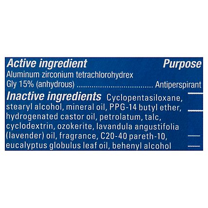 Secret Anti Perspirant Invisible Solid Spray with Essential Oils Lavender + Eucalyptus - 1.6 Oz - Image 4