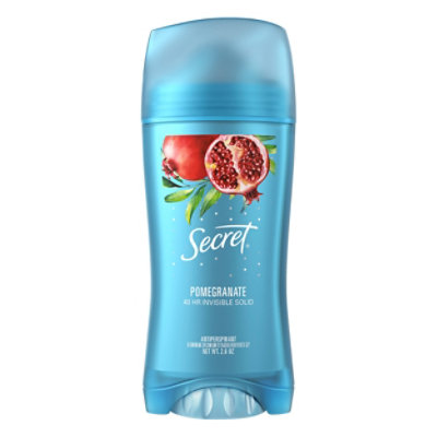 Secret Fresh Collection Pmegranate Invisible Solid Deodorant - 2.6 Oz ...