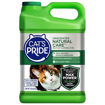 Cats Pride Natural Care Litter - 15 Lb