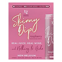 New Belgium Skinny Dip Raspberry White Wine Spritz Wine - 33.6 Fl. Oz. - Image 1