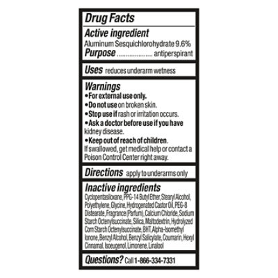 Degree Men Ultra Clear Black & White Fresh Deodorant - 2.7 Oz - Image 4