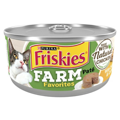 Purina Friskies Farm Favorites Chicken Pate Cat Food - 5.5 Oz - Image 1