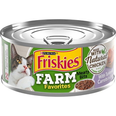 Purina Friskies Farm Favorites Turkey In Gravy Cat Food - 5.5 Oz - Image 1