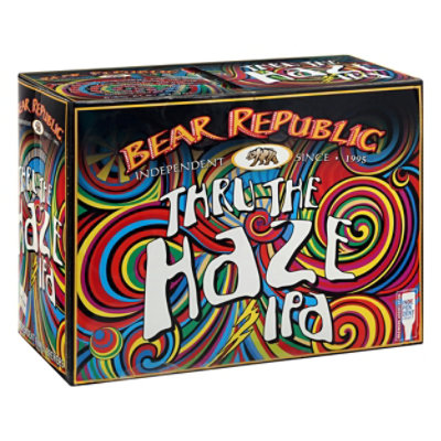 Bear Republic Thru The Hazy Ipa In Cans - 12-12 Fl. Oz.