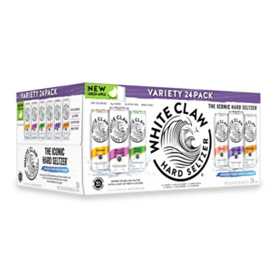 White Claw Variety In Cans - 24-12 Fl. Oz. - Image 1