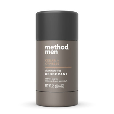 Method Aluminum Free Cedar & Cypress Mens Deodorantq - 2.65 Oz