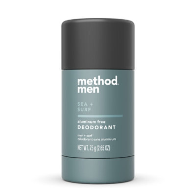 Method Mens Alluminum Free Deodorant Sea & Surf - 2.65 Oz