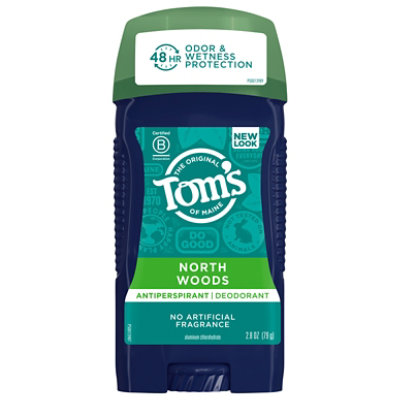 Toms Naturally Dry Deodorant North Woods - 2.8 Oz - Image 2