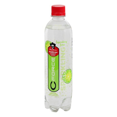 Cforce Water Sprklng Lime - 16.9 Fl. Oz.