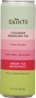 Skinte Tea Sprkl Collagen Grpfrt - 12 Fl. Oz. - Image 2