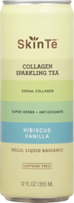 Skinte Tea Sprkl Collagen Hbscs - 12 Fl. Oz. - Image 2