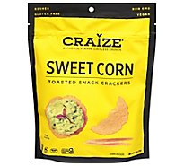 Craize Extra Thin & Crunchy Sweet Corn Toasted Corn Crisps - 4 Oz.