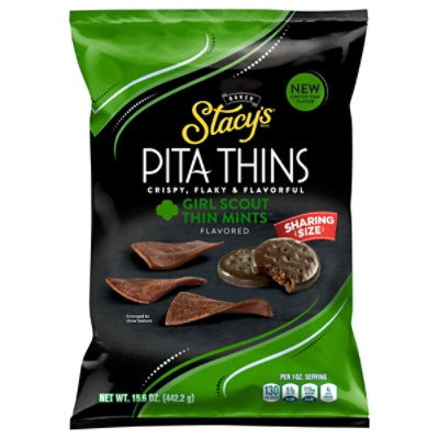 Stacy's Baked Pita Chips Girl Scout Thin Mint Flavor - 15.6 Oz. - Image 1