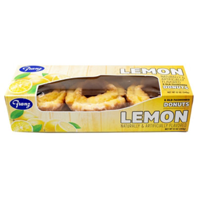 Franz Lemon Donut 6 Count - 12 Oz - Image 3