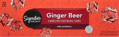 Signature SELECT Ginger Beer Naturally Flavored - 12-12 Fl. Oz. - Image 6