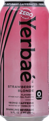 Yerba Mate Strawberry Lemonade 160mg - 16 Oz - Image 2