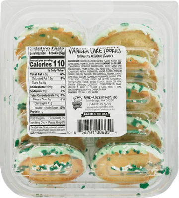 Superior on Main Shamrock Sprinkle Vanilla Cookies - 7.7 Oz - Image 6