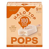 Halo Top Ice Cream Pops Light Sea Salt Caramel - 5-3.5 Fl. Oz. - Image 3