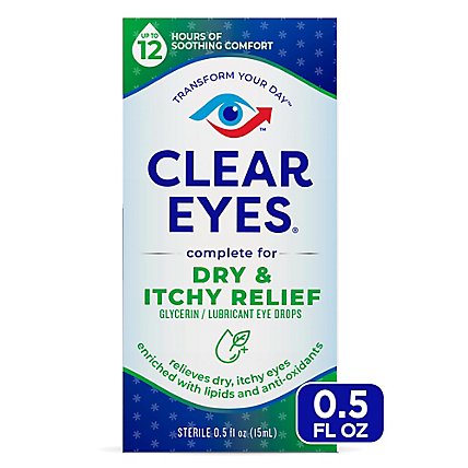Clear Eyes Advanced Dry And Itchy - .5 Oz - Image 1