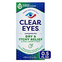 Clear Eyes Advanced Dry And Itchy - .5 Oz - Image 1