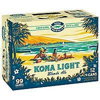 Kona Light Blonde Ale Cans - 12-12 Fl. Oz. - Image 1