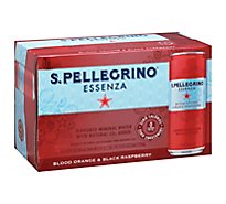 Sanpellegrino Essenza Water Carbonated Blood Orange Black Raspberry - 8-330 Ml