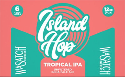 Wasatch Island Hop Tropical Ipa Can - 6-12 Fl. Oz. - Image 3