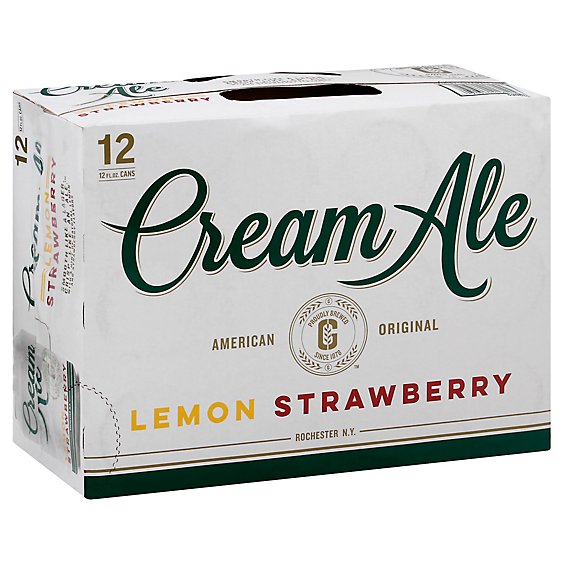 Genesee Cream Ale Can - 12-12 Fl. Oz.