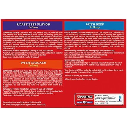 Alpo Gravy Cravers Dog Food Wet Beef And Chicken - 12-3.5 Oz - Image 6