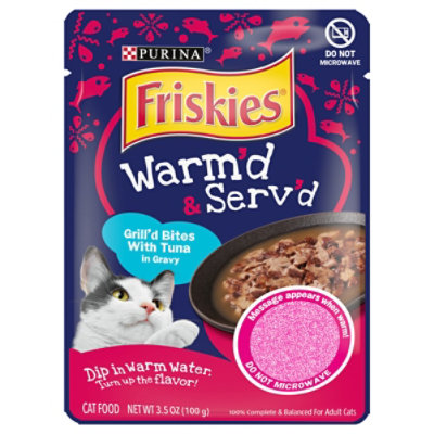 Friskies Cat Food Wet Warmd Servd 3.5 Oz Pavilions