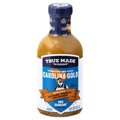 True Foods Sauce Bbq Crl Gold No Sgr - 16 Fl. Oz.