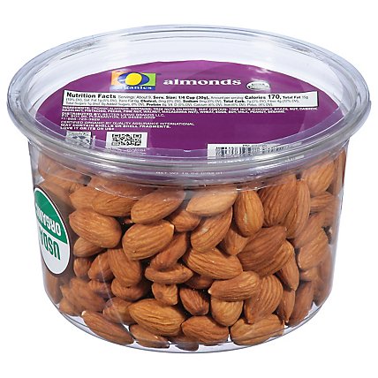 Organic Almonds Prepackaged - 10 Oz. - Image 3