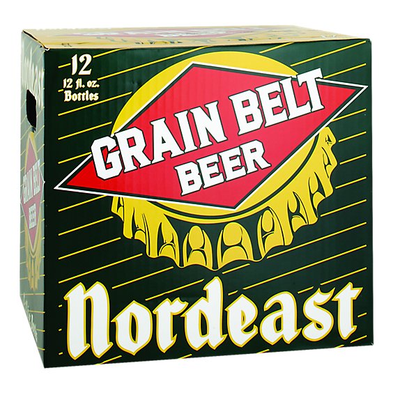 Grain Belt Nordeast Lager Btl - 12-12 Fl. Oz.