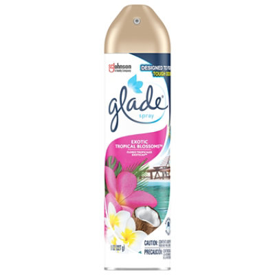 Glade Exotic Tropical Blossoms Room Spray Air Freshener - 8 Oz