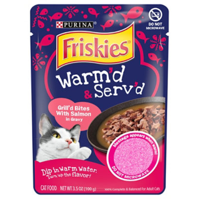 Friskies Cat Food Wet Warmd Servd 3.5 Oz Vons