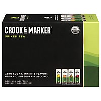 Crook & Marker Spiked Tea Variety Pack - 8-11.5 Fl. Oz. - Image 3