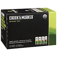 Crook & Marker Spiked Tea Variety Pack - 8-11.5 Fl. Oz. - Image 1