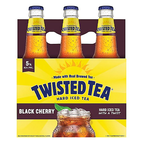 Twisted Tea Black Cherry 6pk In Bottles - 6-12 Fl. Oz.